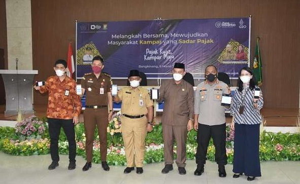 DPRD Kampar Raih Penghargaan Apresiasi Wajib Pajak Tahun 2022
